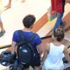 Sophie Charlotte e Daniel de Oliveira passearam por shopping de São Conrado, na Zona Sul do Rio de Janeiro