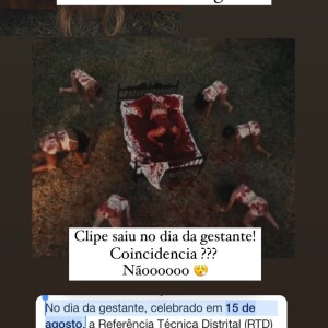 Novo clipe de Luísa Sonza foi lançado na mesma data que celebrado o dia da gestante; Biah Rodrigues não vê coincidência
