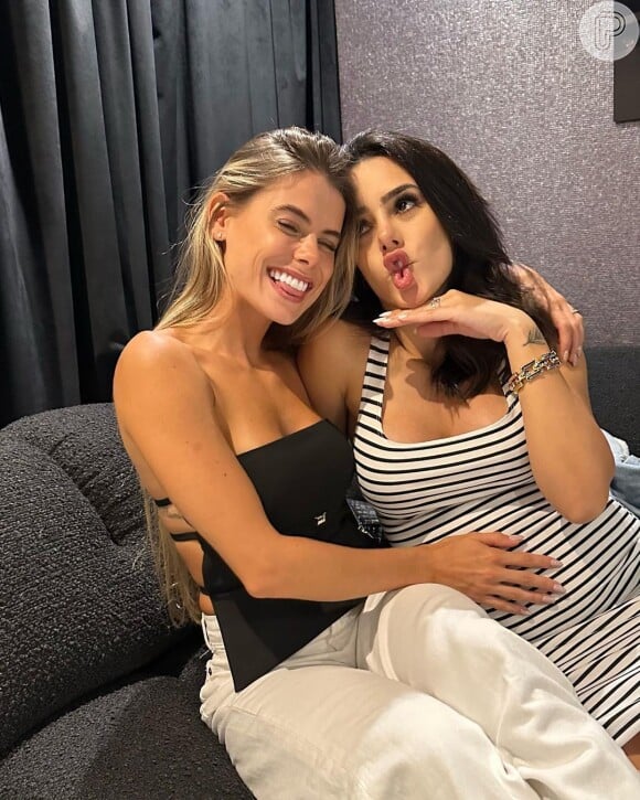 Bruna Biancardi diz adeus à nova amiga que fez em Paris e a acompanhou nas compras do enxoval da bebê Mavie: 'Obrigada por cada momento'