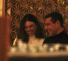 Isis Valverde e Marcus Buaiz foram flagrados em meio a risadas durante jantar romântico