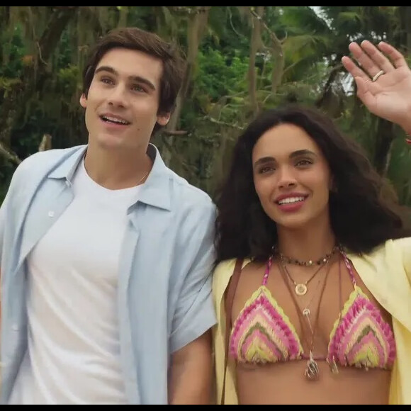 Nicolas Prattes e Giovanna Cordeiro só estiveram antes juntos na novela das 7 Rock Story