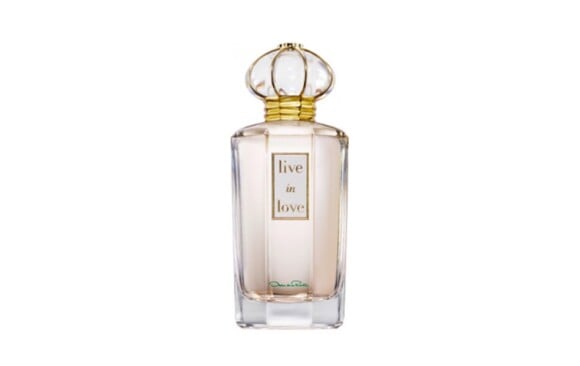 Perfume Live in Love, da Oscar de la Renta, foi inspirado na filha do estilista, Eliza Bolen, e o desenho do frasco foi feito pelo dono da marca, resultando em uma fragrância perfeita para o seu casamento