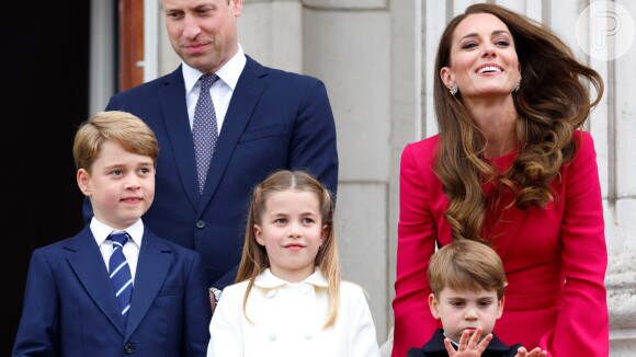 Kate Middleton e Príncipe William possuem três filhos: Goerge, Charlotte e Louis