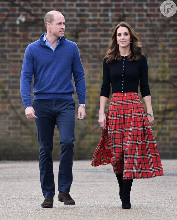 Príncipe William e Kate Middleton continuam juntos apesar dos rumores de que o casamento estaria em crise