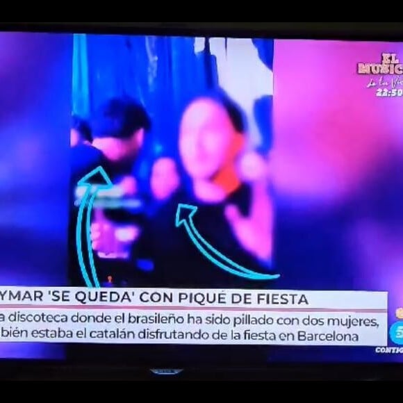 Piqué foi flagrado com mulher em boate