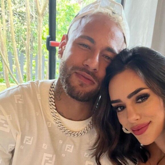 Neymar e Bruna Biancardi estão à espera da primeira filha do casal