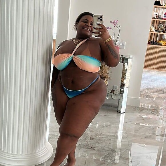 Jojo Todynho mostrou o corpo de biquíni neste domingo, 24 de setembro de 2023