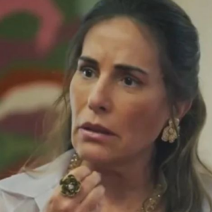 Irene (Gloria Pires) adorava provocar Angelina (Inez Galvao) em Terra e Paixão