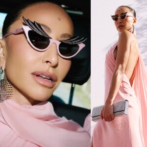 Sabrina Sato aposta com tudo em look sexy e fashion para casar Ronaldo e Celina Locks