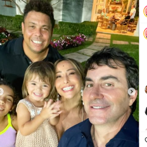 Sabrina Sato e Ronaldo são amigos de longa data e tão íntimos que ela foi chamada para ser madrinha do casamento do jogador