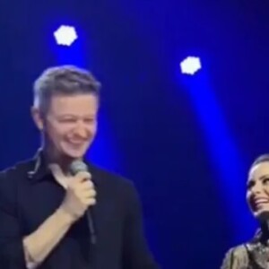 Sandy e Lucas Lima se apresentaram na turnê da cantora pela Europa