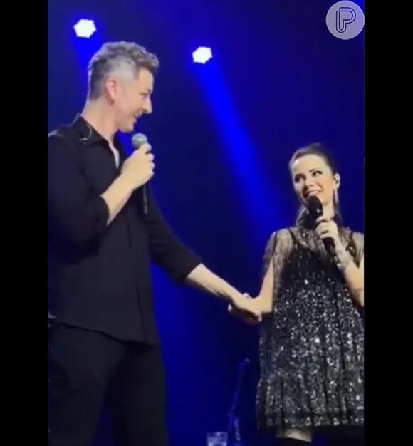 Sandy e Lucas Lima cantaram 'Todo Teu' juntos em show