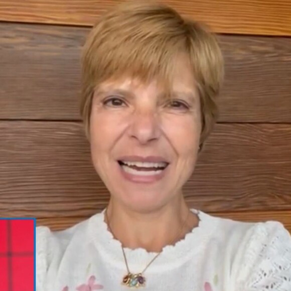 João Liberato também recebeu o carinho da mãe, Rose Miriam, na TV