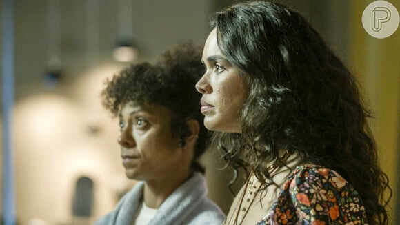 Luna (Giovana Cordeiro) e Cecília (Cinara Leal) seguem nas investigações sobre os crimes de César 9Leopoldo Pacheco) e Pascoal (Juliano Cazarré) na novela Fuzuê