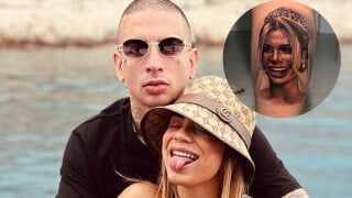 Virou a página! MC Guimê cobre tatuagem com o rosto de Lexa e surpreende seguidores. Veja antes e depois!