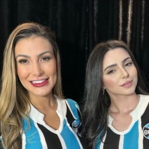 Andressa Urach grava vídeo pornô com colega de profissão Giovanna Lautier, realizando fetiche relacionado a futebol