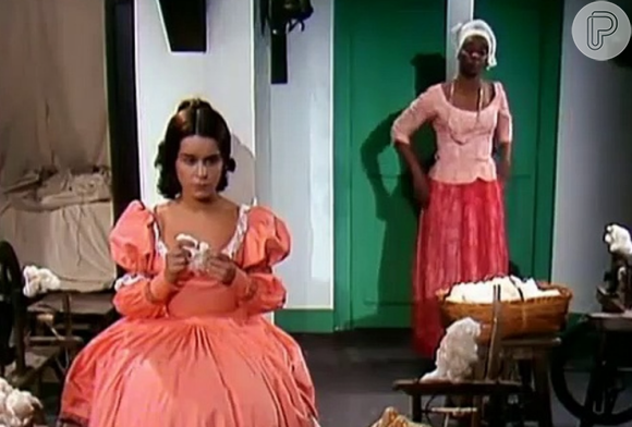 Em Escrava Isaura, Rosa (Lea Garcia) incomodava Isaura (Lucélia Santos)