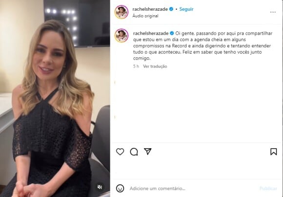 Rachel Sheherazade: amigos da ex-participante de 'A Fazenda 2023' tomam café da manhã e cantam música em homenagem à jornalista