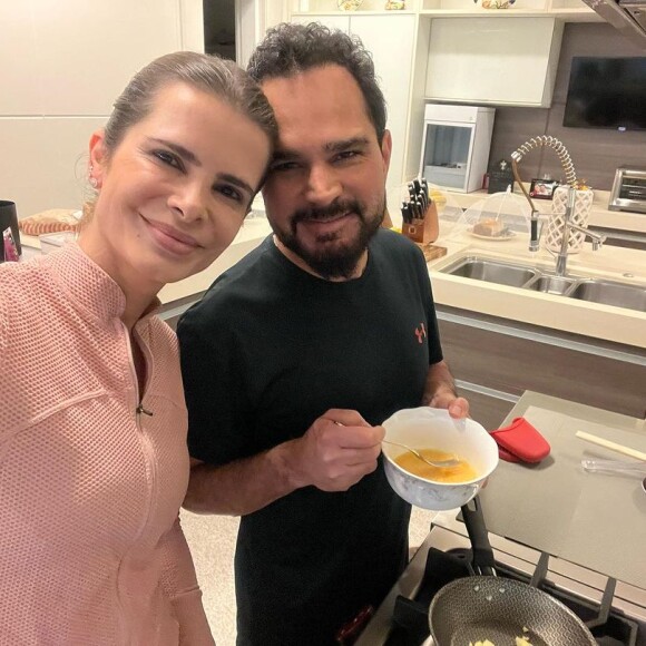 Flávia Camargo, esposa de Luciano, foi uma das pessoas do clã Camargo a demonstrar apoio para Amabylle: 'Uma mulher reta, honrada e justa'