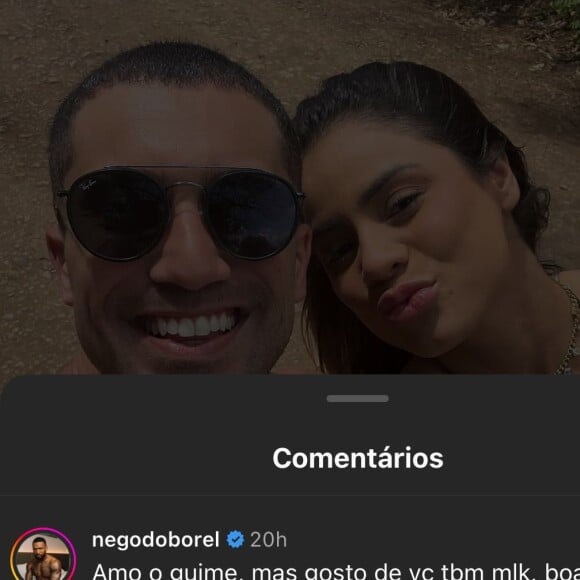 Nego do Borel envolveu Guimê e ainda mandou Ricardo Vianna se cuidar nos comentários