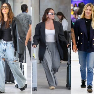 Como usar cores neutras em aerolooks estilosos? Sabrina Sato, Paolla Oliveira, Gio Ewbank e Cleo ensinam em fotos