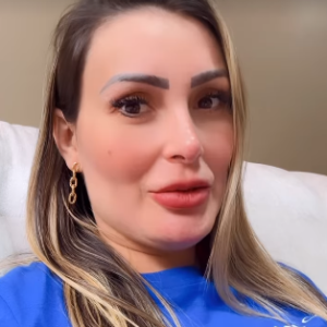 Andressa Urach mostrou sua rotina para seus seguidores e revelou que gastou 6 mil reais em exames