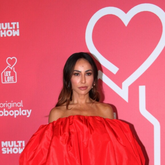 'Bombonzinho' foi como João Vicente apelidou o look de Sabrina Sato