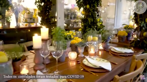 Festa de luxo de 24 anos de casamento de Ana Hickmann e Alexandre Correa: decoração chamou atenção