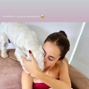 Bruna Biancardi tem mostrado momentos com a filha nas redes sociais