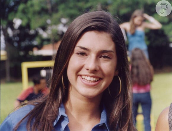 A atriz Fernanda Paes Leme estreou na TV com o seriado 'Sandy & Junior'