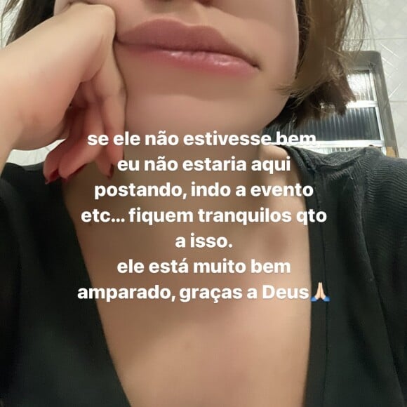 Filha de Mingau vive dando notícias do pai pela internet e se chateia com comentários maldosos: 'Fiquem tranquilos'