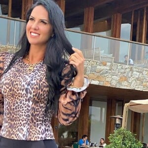 Graciele Lacerda foi atacada na web e perfil de rede social diz que a intenção da noiva de Zezé Di Camargo é ter um filho com o cantor para fazer dele seu herdeiro
