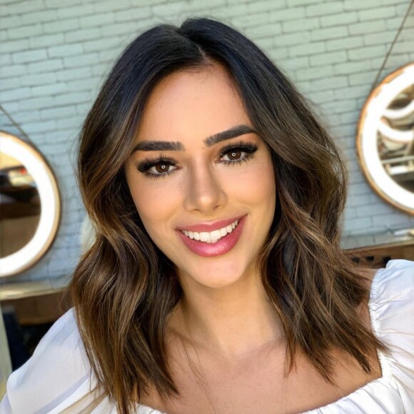 Bruna Biancardi e o corte long bob: o estilo é caracterizado pelo comprimento na altura do ombro e pela leve assimetria