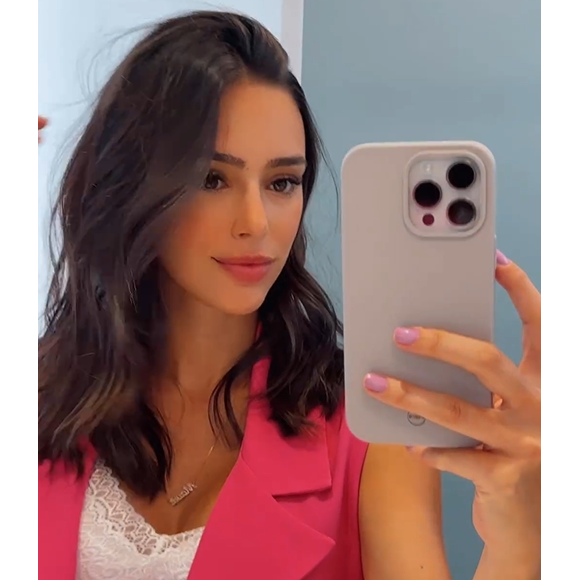 Cabelo de Bruna Biancardi fez sucesso entre os seguidores da moça