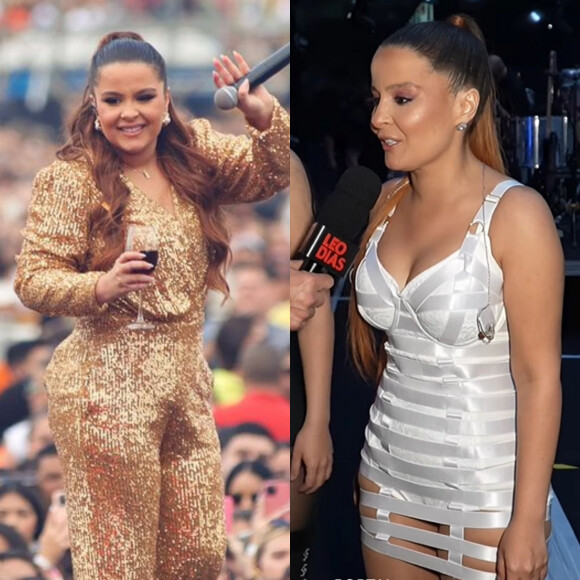 O antes e depois de Maiara impressiona