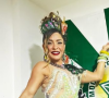 Fabiola Andrade, mulher de Rogério Andrade, vai desfilar pela Mocidade no Carnaval de 2024