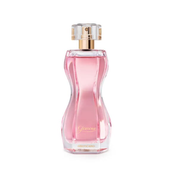 O perfume Glamour, do Boticário, é um perfume com mix de notas cítricas e doces