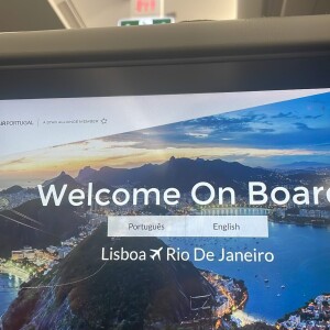 Surfista mostrou que chegou ao Rio de Janeiro