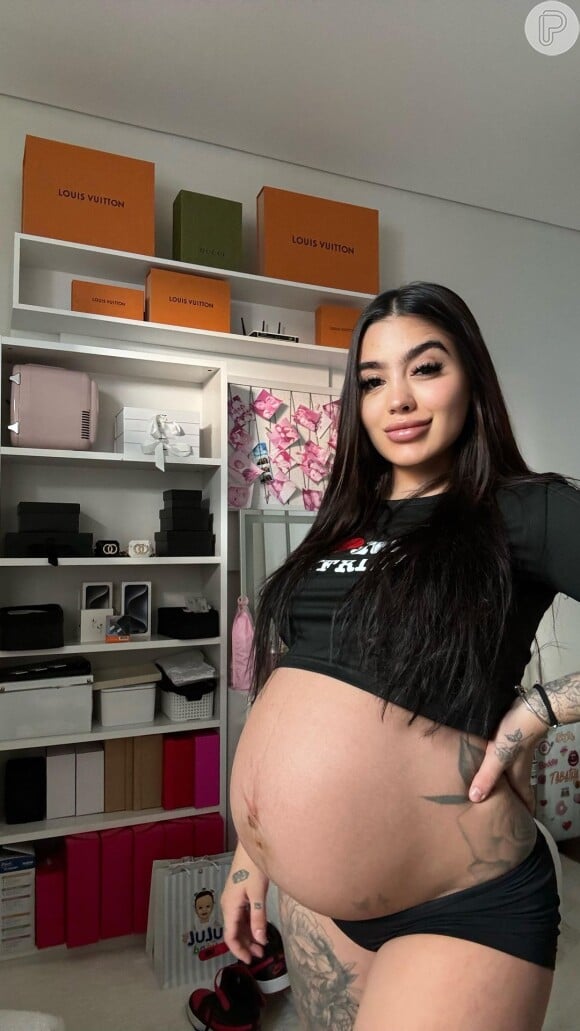 MC Mirella se pronunciou sobre as polêmicas do parto da primeira filha através do Instagram