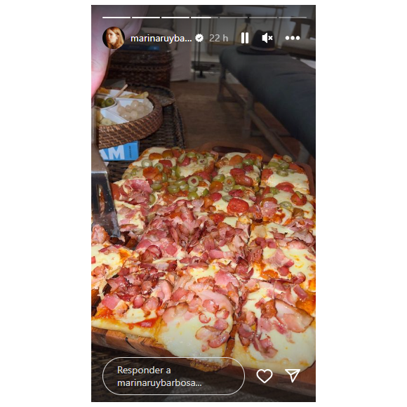 Marina Ruy Barbosa mostrou que curtiu a folga que ganhou da Globo entre as gravações de 'Fuzuê' que será substituída por 'Família é Tudo'