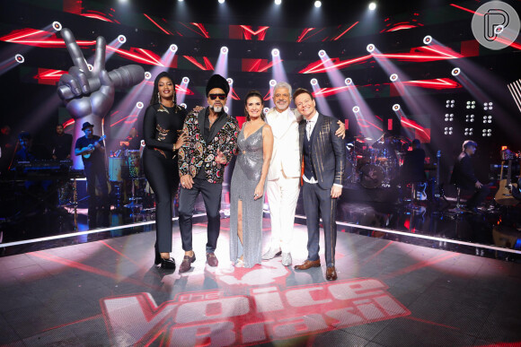 Iza foi vista no último programa do 'The Voice Brasil' que acabou no dia 28 de dezembro de 2023