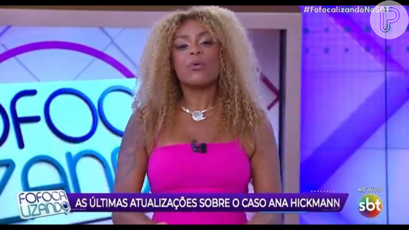 Cariúcha foi convidada para comentar notícias dos famosos no 'Fofocalizando' no dia 9 de janeiro de 2024