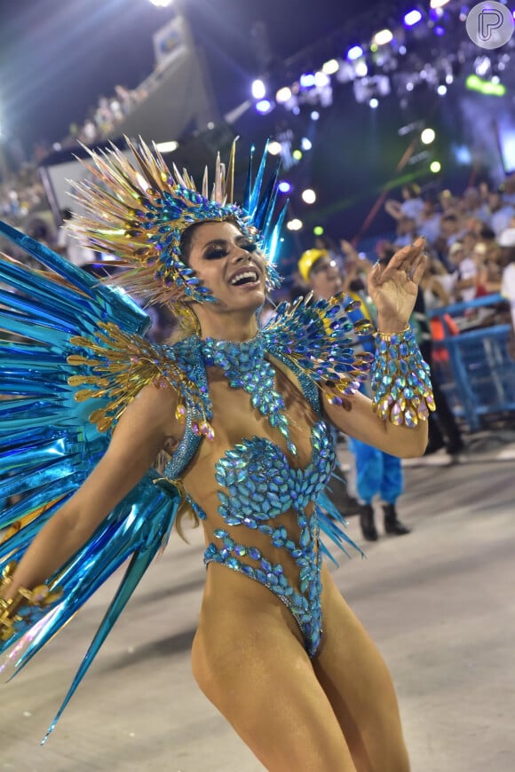 Carnaval 2024: a rainha de bateria da Unidos da Tijuca é Lexa