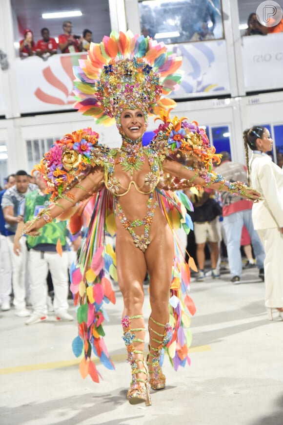 Carnaval 2024: a rainha de bateria da Vila Isabel é Sabrina Sato
