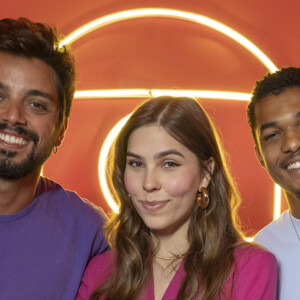 Gabriela Medeiros participou da mensagem de final de ano da Globo ao lado de Juan Paiva e Rodrigo Simas