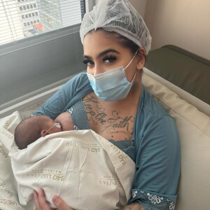 MC Mirella deu à luz a Serena no dia 26 de dezembro de 2023