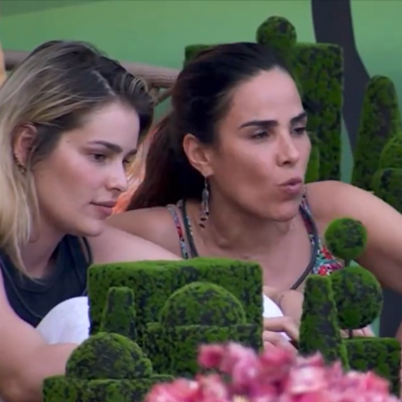 'BBB 24': Wanessa conta para Yasmin Brunet o que conversou com Maycon e Luigi e modelo se espanta