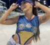 Carnaval 2024 de São Paulo: Carla Prata escolheu um body cavado com cristais