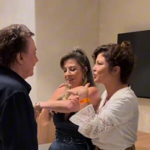 Mulher de Fabio Jr, Maria Fernanda Pascucci mostrou reação ao ouvir 'declaração' de Barbara Borges sobre o cantor ter sido o seu 'primeiro crush'
