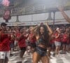 Viviane Araujo desfila no Carnaval de São Paulo pela Mancha Verde e no do Rio pela Salgueiro